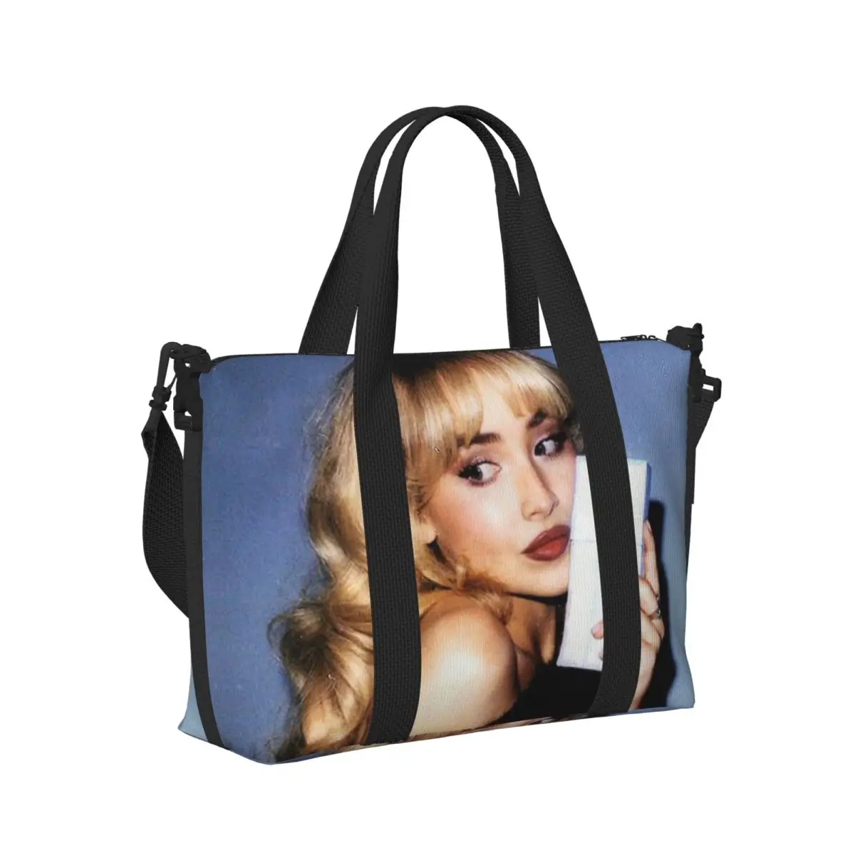 

Sabrina Carpenter Eras Tour Beach Travel Bag Large Capacity Tote Bags for Gym Yoga Women Shopping Duffle Shoulder Bag