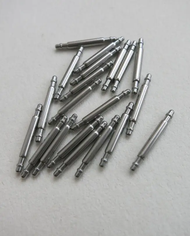 1.6mm Thickness Stainless Steel Single Flang Watch Spring Bar 8mm-22mm with Ball End W7028