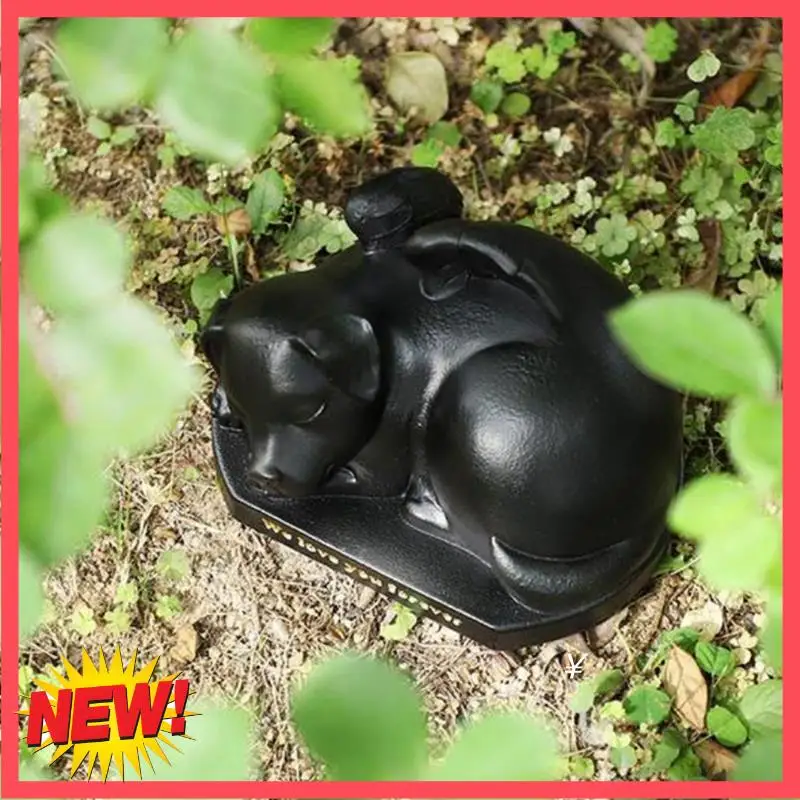 

B17C Pet Urns Memorial Pets Gift Sympathy Retain Memories Cremation Memorial Urn For Home Backyard Lawn Indoor Easy Install Cat