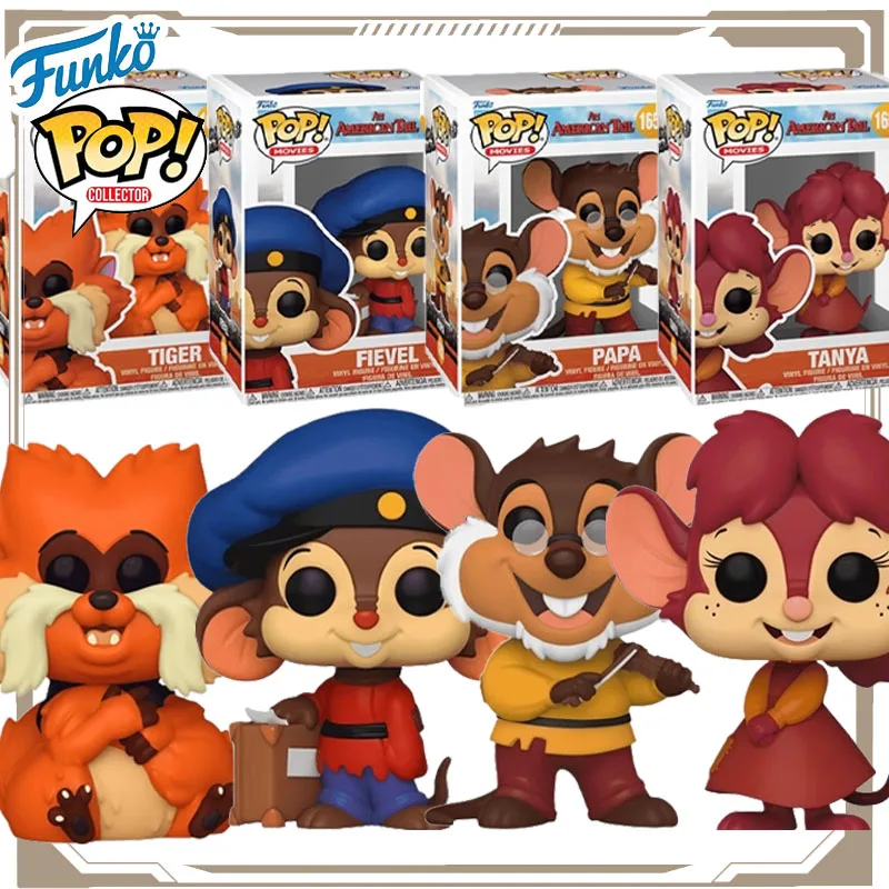 

Оригинальная аниме-фигурка Funko POP Fievel, тигр FIEVEL Papa Tanya, экшн-фигурка, игрушки для мальчиков и девочек, детский рождественский подарок