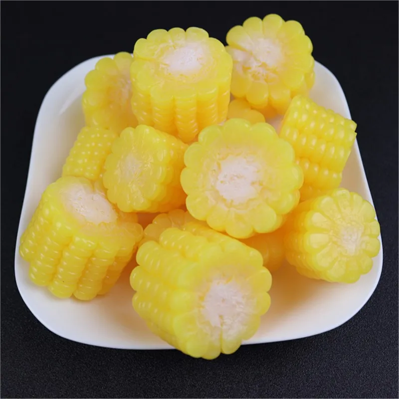 Simulation Fruit And Vegetable High Imitation Corn Model Food Display School Textbook Toy Cognitive Shooting Props