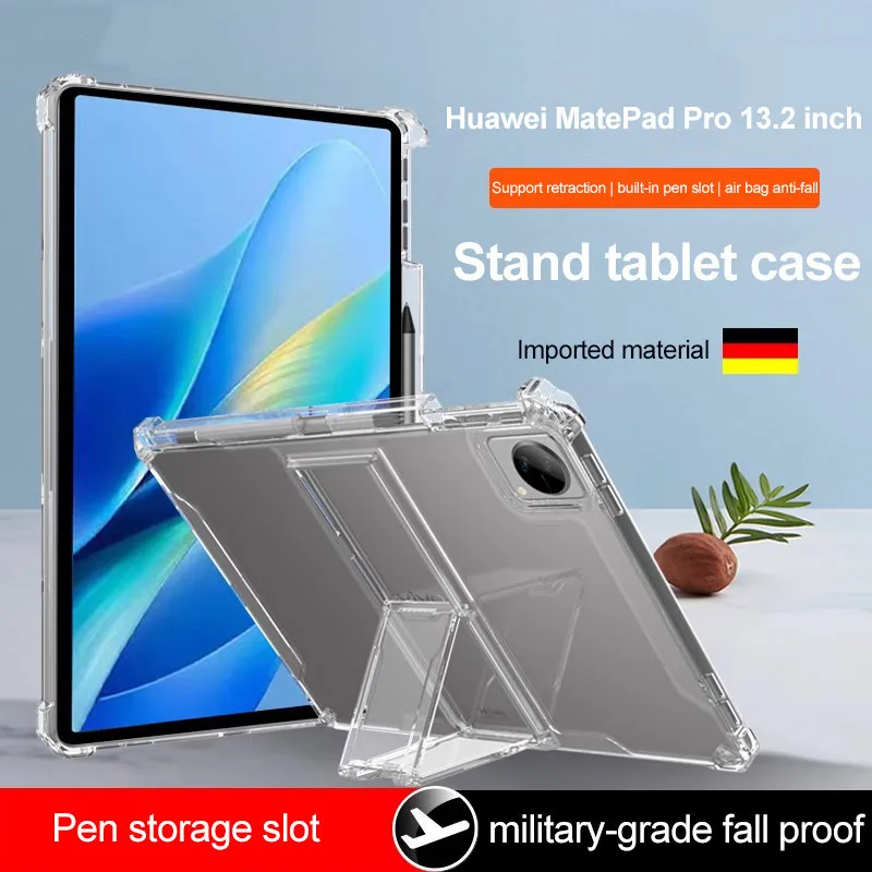 Invisible Bracket Case For Huawei MatePad Pro 13.2inch 11.5 PaperMatte Air 11.5 11 SE 10.4 Pro 11 Pro 10.8 10.4 T10S T10 SE 10.1