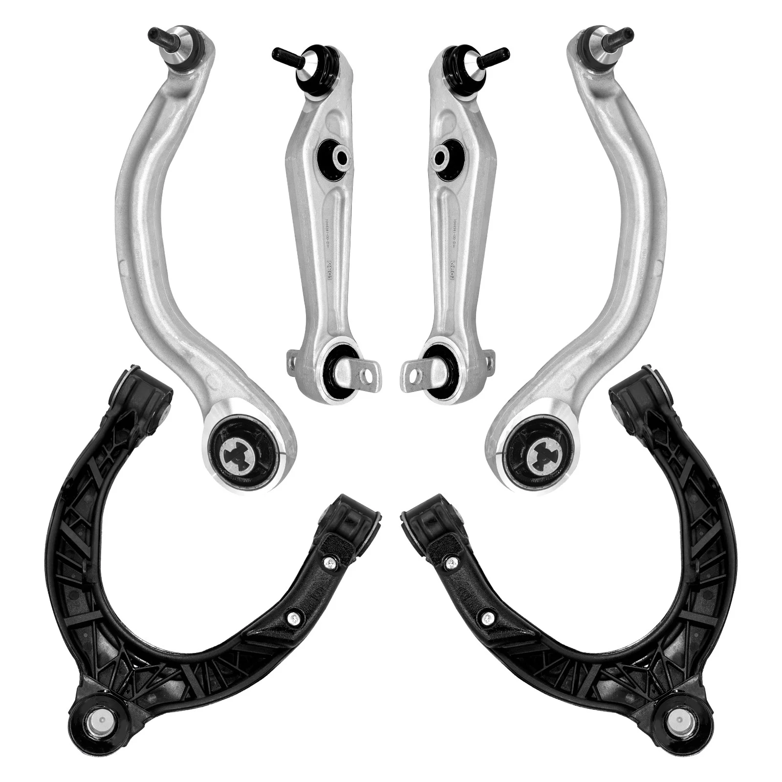 

TOPICKSAP 6Pcs Front Upper Lower Forward Rearward Control Arm w/Ball Joint Bushing for Tesla Model 3 2017-2023