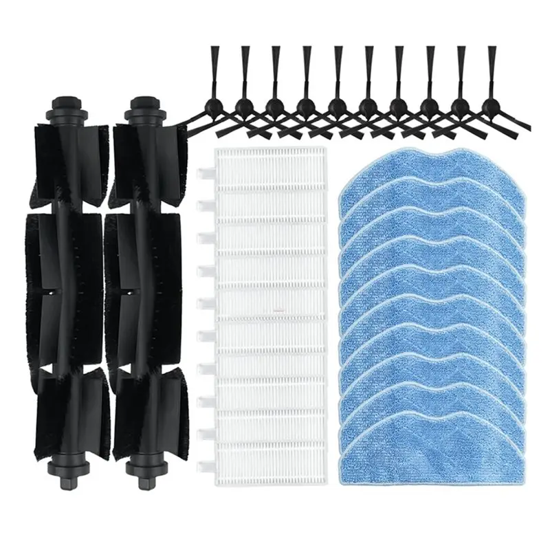 A74G-For Honor Choice R2, R2S Lite, EZVIZ RE4 Plus, RE5 Plus Main Side Brush Filter Mop Replacement Parts