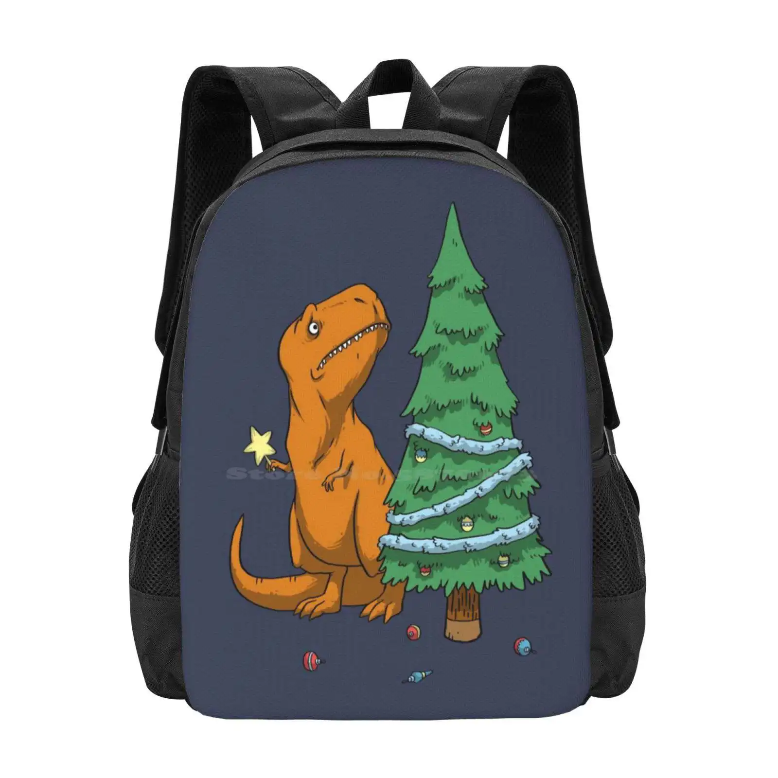 The Struggle Hot Sale Schoolbag Backpack Fashion Bags T Rex Tiny Arms Dinosaur Kids Funny Tyrannosaurus Rex Holiday Winter