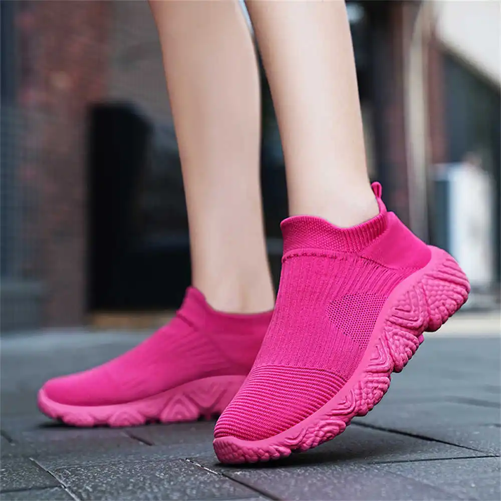 White Sole 43-44 Shoes Without Heels For Women Tennis White Sneakers Boots Silver Sports Class Famous Brands Tenise