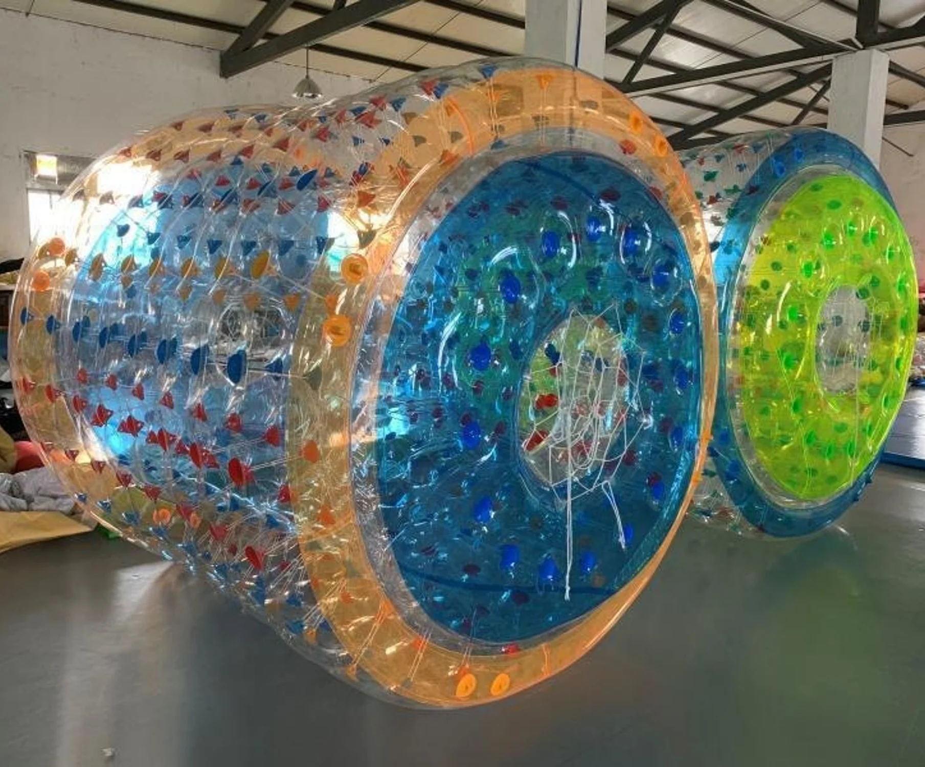 Inflatable Water Roller Ball 2.4x2.2m 0.8mm PVC Water Walker Ball,Water Walking Ball Inflatable Water Rolling Tube For Sale