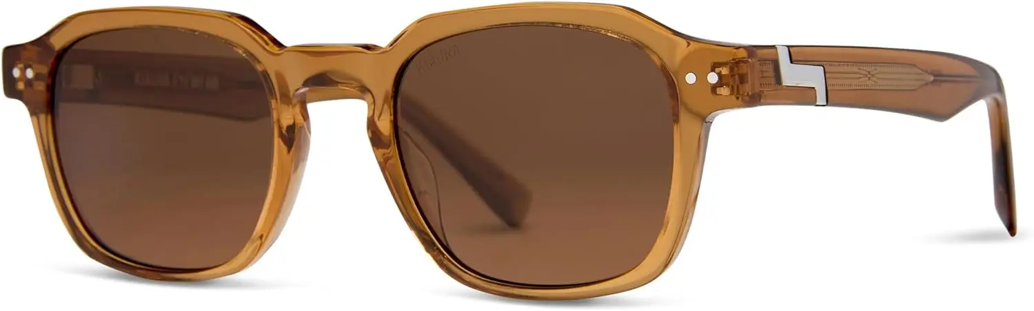 

Polarized UV400 Sunglasses for Men Women, XL & Original Sizes, Shape Memory Acetate Frame, Scratch Resistant Lens