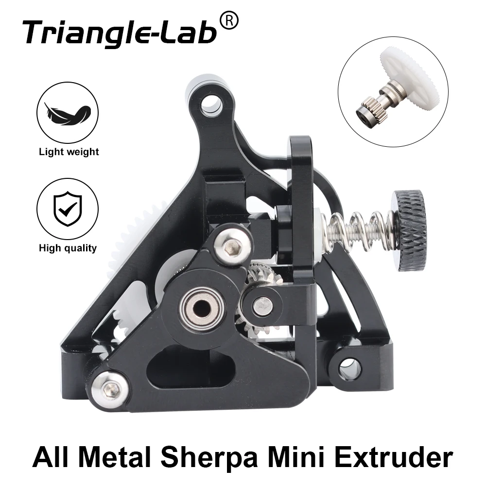 

C Trianglelab All Metal Sherpa Mini Extruder Compatible With Ender3 CR10 TEVO 3D Printer