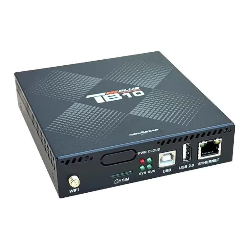 

Novastar Taurus TB10-Plus Multimedia Player Integrated RJ45 Ethernet Outputs Support Cloud Control By Tablet Mobile Computer