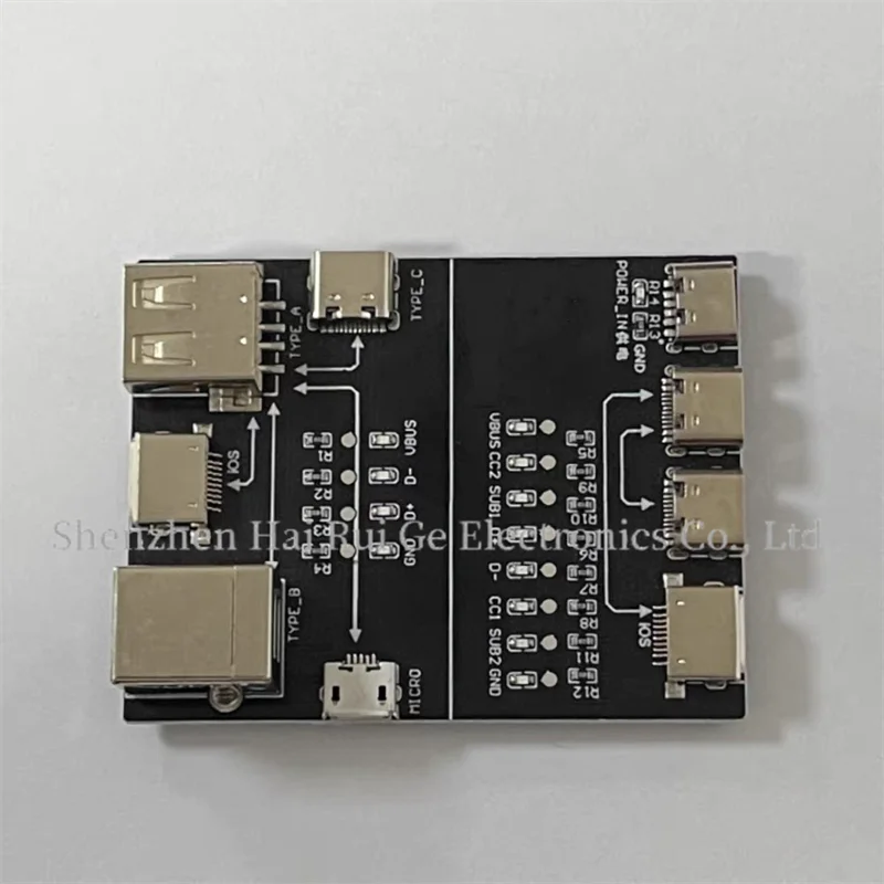 Mobile Phone USB Data Cable Testing Tablet Module Type-C Fast Charging Cable Quick Checker