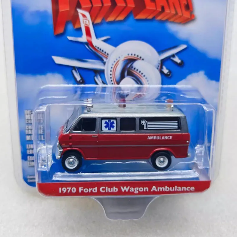 

Литой под давлением Greenlight, масштаб 1:64, клубный фургон, лак, сплав, имитация модели автомобиля, статическая коллекция, сувенирный подарок