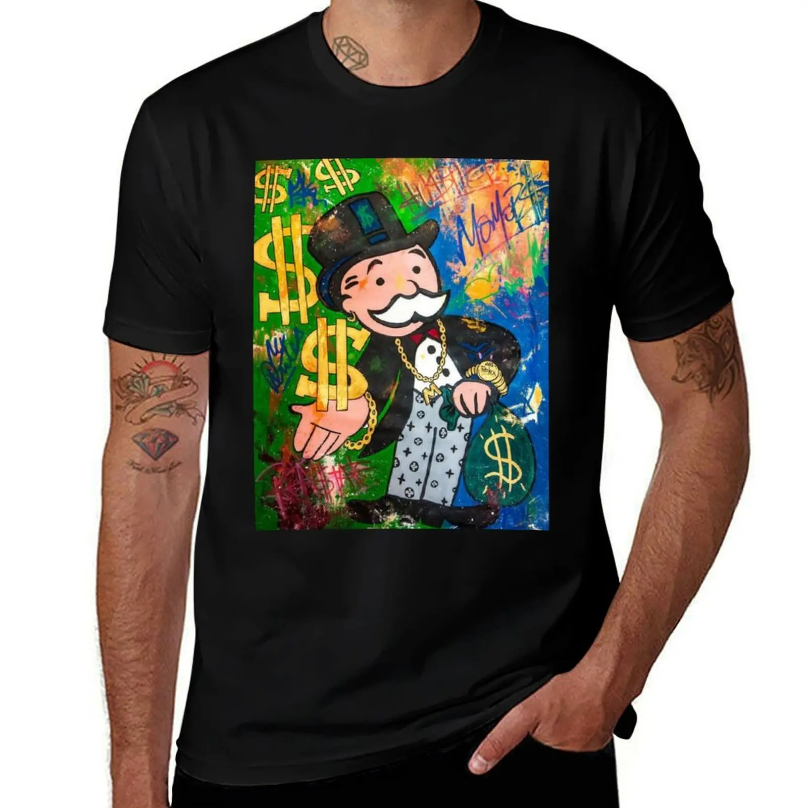

Art Monopoly T-Shirt t shirts for man graphic tees man t shirts graphic man t shirts for men casual T-Shirt