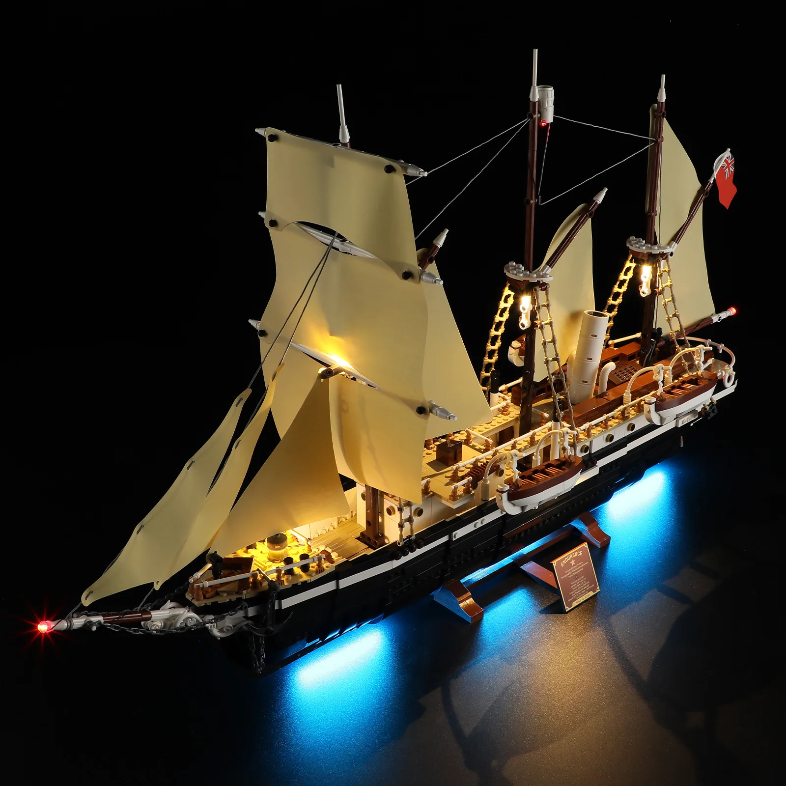 2024 neue 10335 Shackleton Schiff Ausdauer Moc Bausteine Diy Montieren Stadt Ziegel Spielzeug Geschenk Für Kinder Erwachsene Neue Jahr geschenk