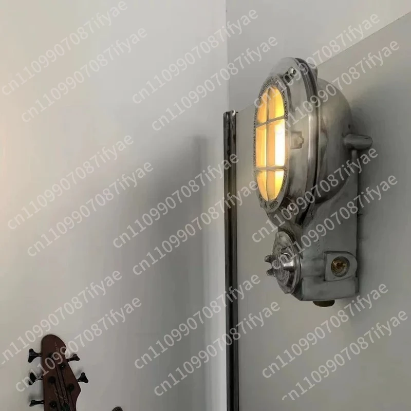Wall lamp aluminum designer retro industrial nostalgic wall lamp bar lamp bedroom