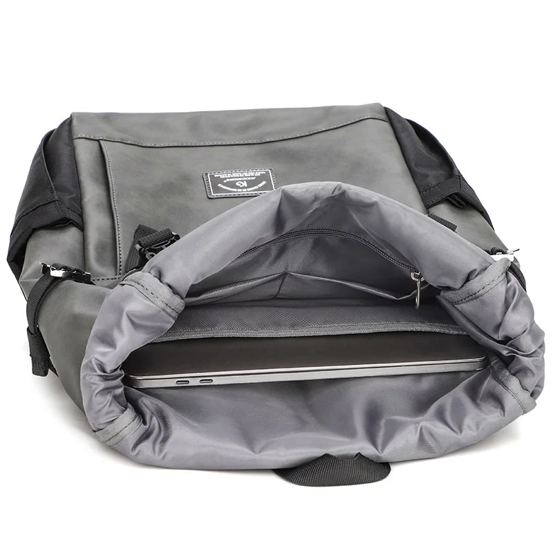 Mochila de viaje de ocio para hombre, mochila de moda para estudiantes universitarios, bolsa de viaje de gran capacidad para ordenador, mochila para ir al trabajo escalable