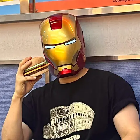 New 1:1 Iron Man Electric Helmet Multi Piece Manual Opening Helmet Model Luminous Adult And Children's Toy Gift