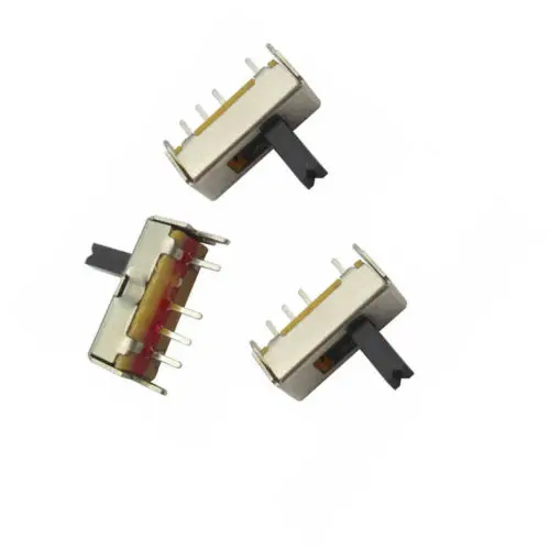 20PCS SS13D07 Slide Switch 1P3T 4Pin W/ Handle 6mm 3 position f DIY Electronic