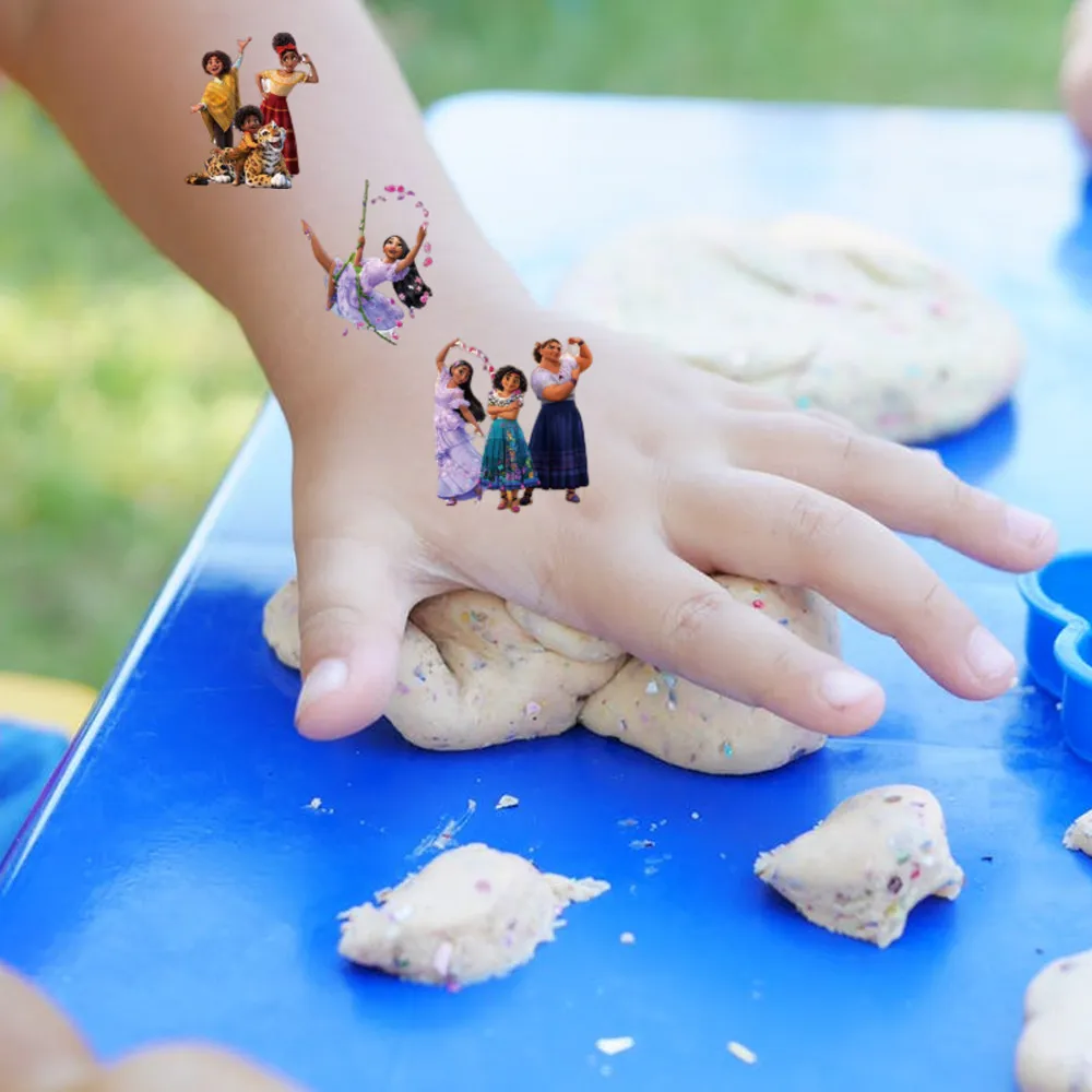 ديزني Encanto الأصلي لصاقات وشم مقاوم للماء Isabella ميرابيل ملصق مضحك الكرتون الاطفال الفتيات عيد الميلاد هدية عيد ميلاد لعبة #6