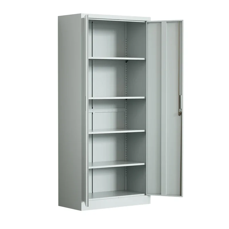 Metal Storage Cabinet Files Office Steel cabinet Metal Filling Cabinet Metal Cupboard With 2 Swing Doors