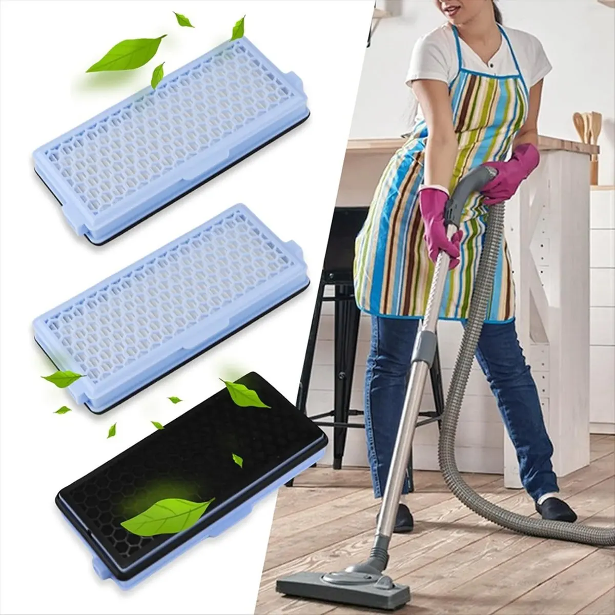 

Фильтры HEPA BBNV для Miele Compact C1 и C2, Complete C2 и C3, S8340, с 5 моторными фильтрами, 5 воздушными фильтрами.