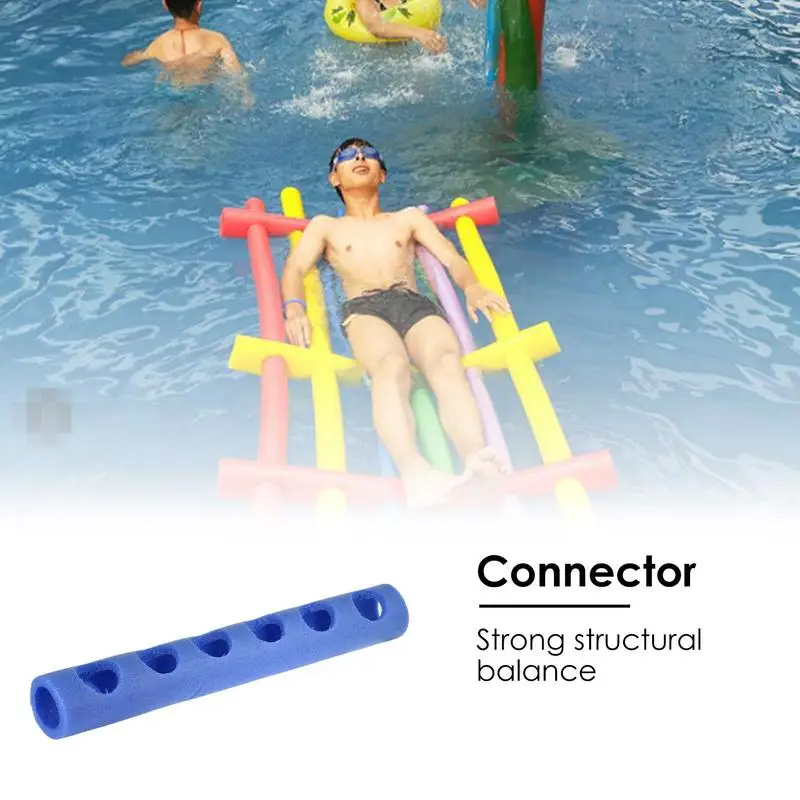 수영장 국수 커넥터, 수영장 플로트 의자 커넥터, 수영 훈련용 수영장 액세서리, 0-7 홀