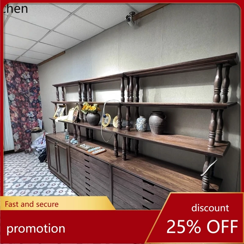 

ZML Display Cabinet Jewelry Island Display Cabinet Wall-Mounted Display Rack