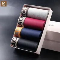 Youpin 4pcs Men's Underwear Modal Comfortable Breathable Boxer Home Slim Sexy Panties For Xiaomi Mijia Men Convex Men