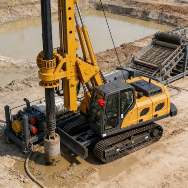 Reverse Circulation Rotary Drilling Rig 500m Ordinary for Ore Energy Mining Reverse Circulation Core