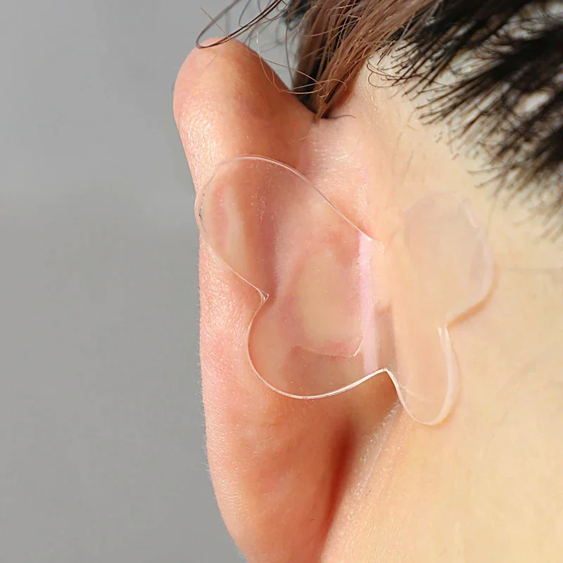 Butterfly-Shaped Elf Ear Stickers Corrector Correction Patch Silicone Patches Tape Cosmetics Ears Primer