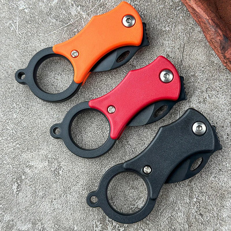 Mini Folding Knife Utility Cleaver Meat Chop Vegetable Kitchen Knives Boning Butcher Knife Slicing Meat Fruit Fish Knife Chef's