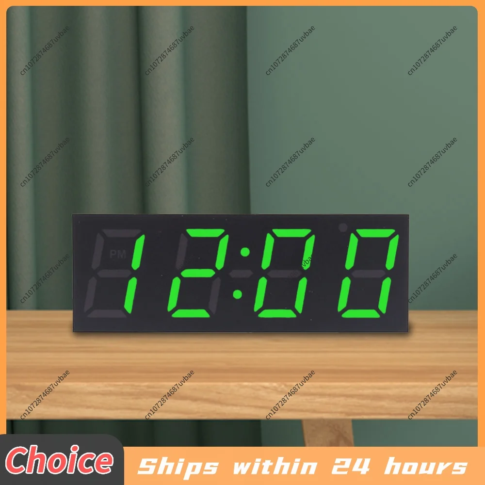Colorful LED Digital Clock Kit 7 Colors DIY Electronic Clock Kits Set Time Week Date Temp Display Module Electronic Components