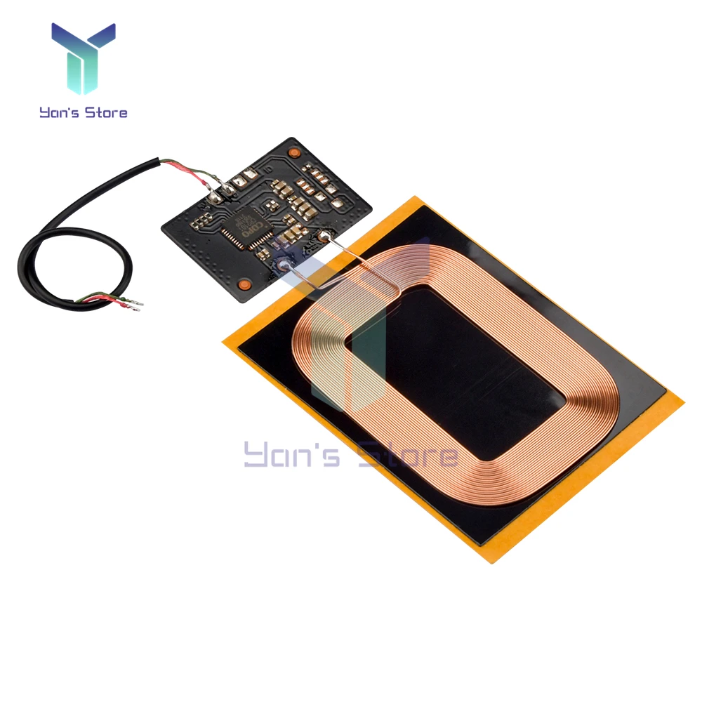 5V 2.1a für Qi Wireless Charger Empfänger Terminal Modul PCBA Board Spule 1,5 W für Telefon für Batterie 5V 1a Schnell ladegerät