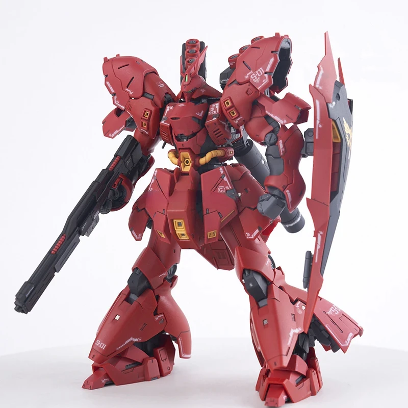 In Stock BANDAI RG 29 1/144 MSN-04 Gundam Model Kit Used Action Figure Toy Collection Birthday Gift