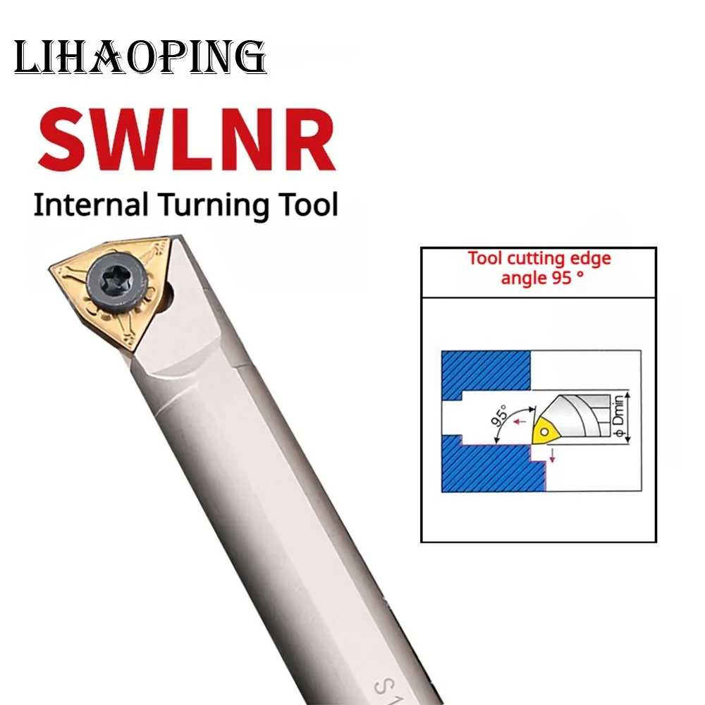 

SWLNR Внутренний держатель инструмента из белой пружинной стали S16Q S20R SWLNR08 Хвостовик с ЧПУ S16Q-SWLNR08 S20R-SWLNR08 Расточная оправка