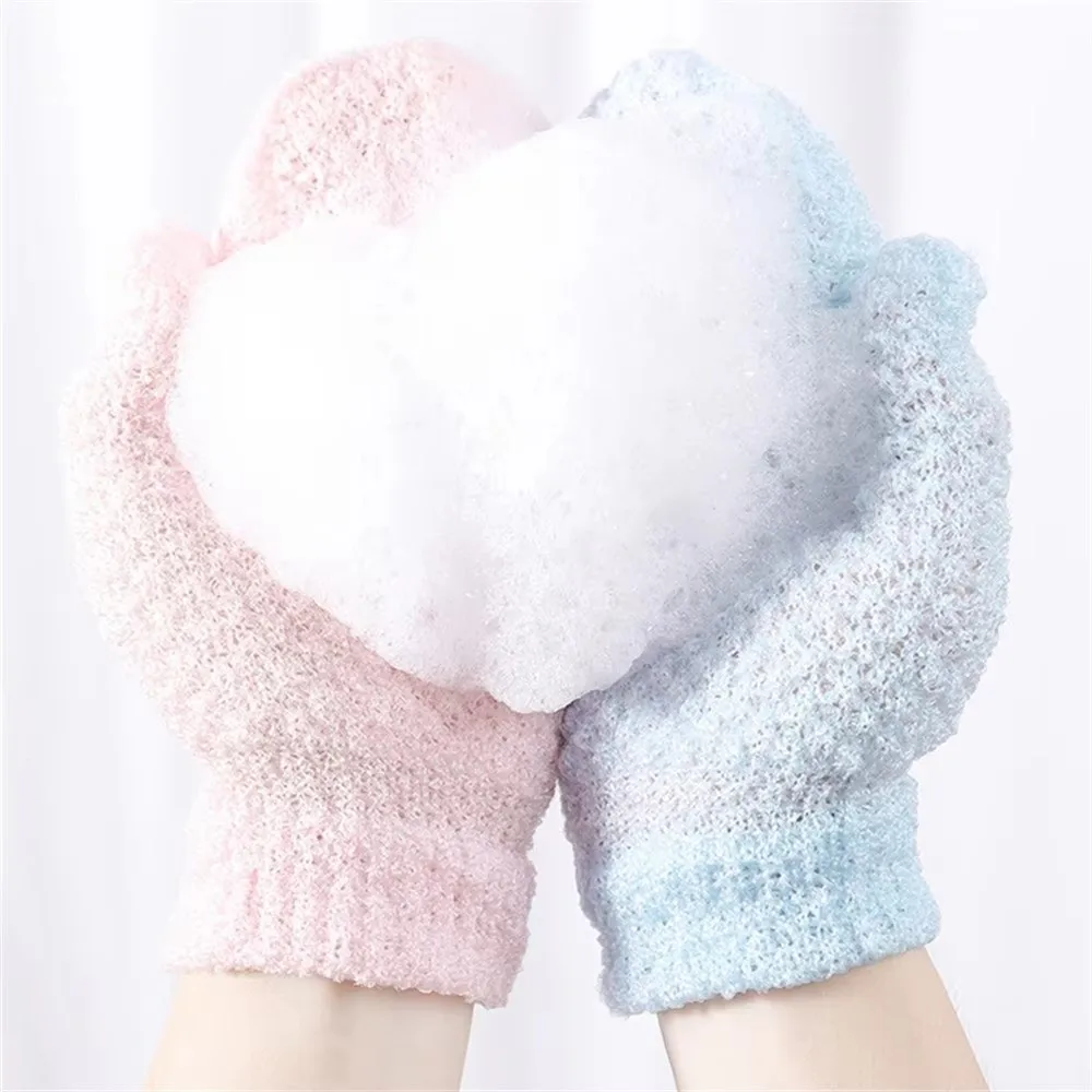 Portable Household Scrub Bath Gloves Multifunctional Rubbing Clay Artifact Finger Adults Rubbing Towel Finger Wrap Shower Towel