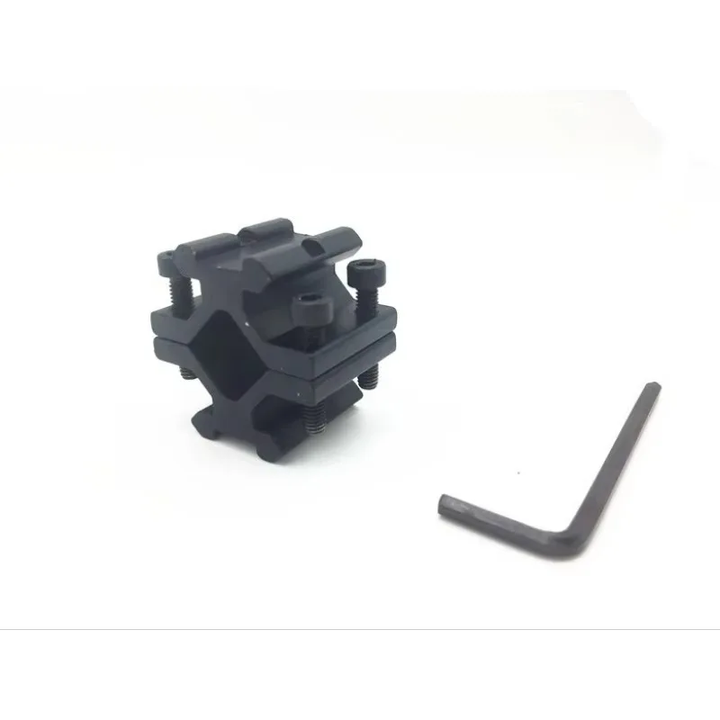 

Fine For 1pcs Double-sided Butterfly Clip Bipod Adapter Flashlight Clip Tactical Adjustable Universal Track Tube Installation