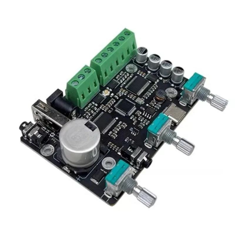 TPA3118 Digital Bluetooth Power Amplifier Board DSP Three Channel 2.1 Channel Power Amplifier Module 2 * 30W + 60W
