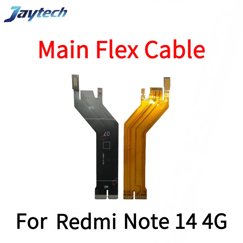 10 قطعة اللوحة الرئيسية اللوحة موصل فليكس ل Redmi نوت 13 14 15 برو 4 جرام 5 جرام اللوحة الأم FPC اللوحة الرئيسية موصل الكابلات المرنة