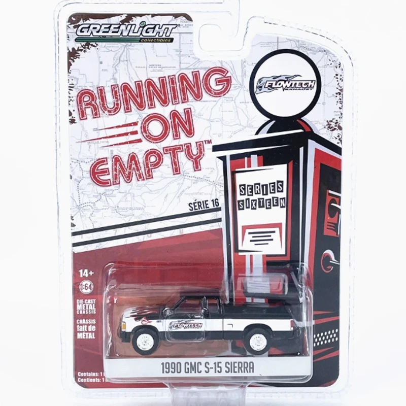 

GreenLight 1:64 Scale 1990 GMC S-15 SIERRA Alloy Model Car Classic Adult Souvenir Gift Static Display