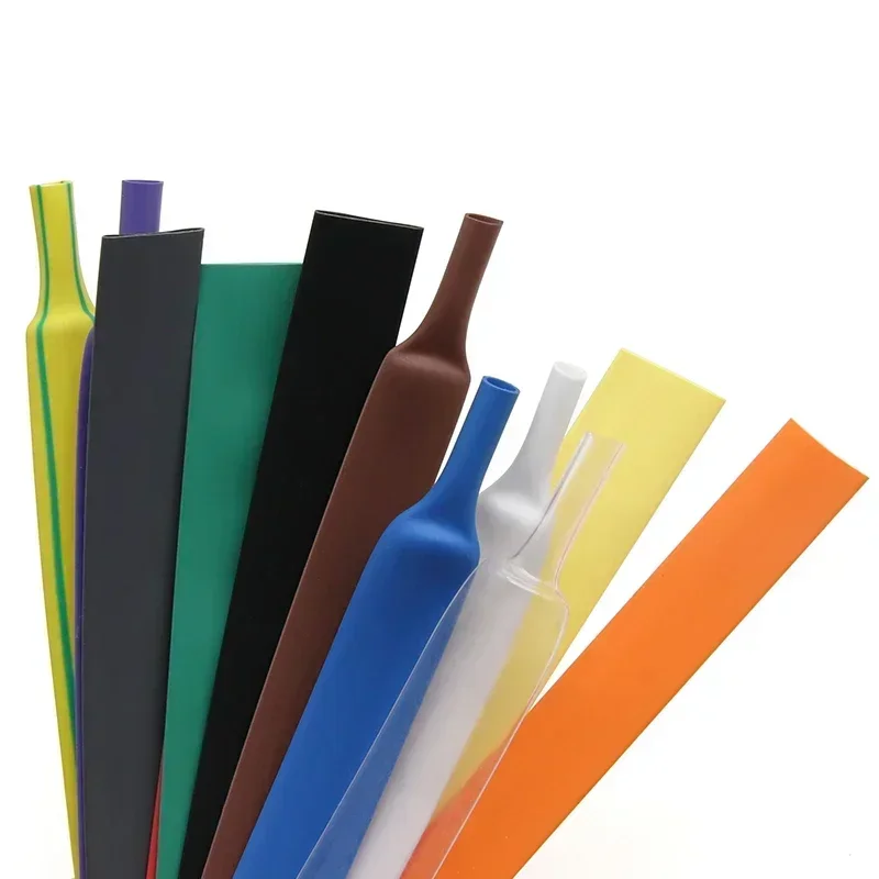 1M 2:1 Heatshrink Tubing Dia45mm 50mm 60mm 70mm 80mm 90mm 100mm 120mm 150mm 180mm Cable Protector Wire Sleeving Wrap Shrink Tube