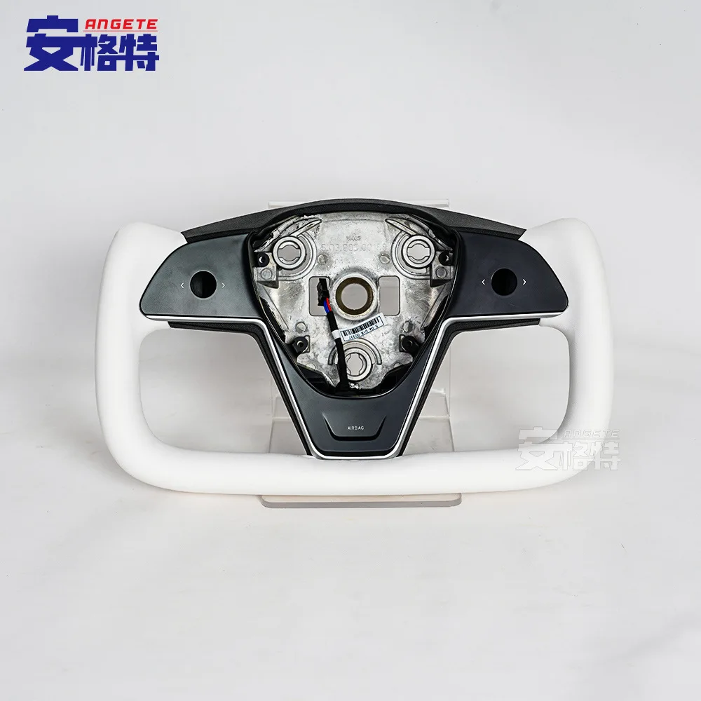 

The list price is oneApplicable to:Suitable for Tesla model3/y yoke wheel aircraft steering wheel car modification TESLA S