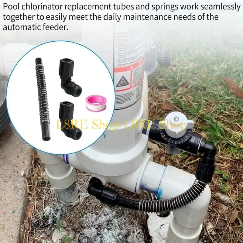 L8RE Clorinator Excessories Professional Protect Pool Prote Part Great for 320 322 تقدم إصدار كلور وصيانة منخفضة