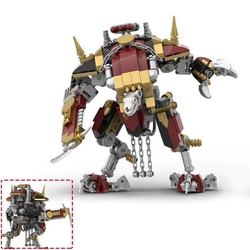 

Популярные игры Mech Warrior Модель Строительные блоки Moc Mech Коллекция для мальчиков Сборка Декоративные блоки Игрушки DIY Рождественские подарки