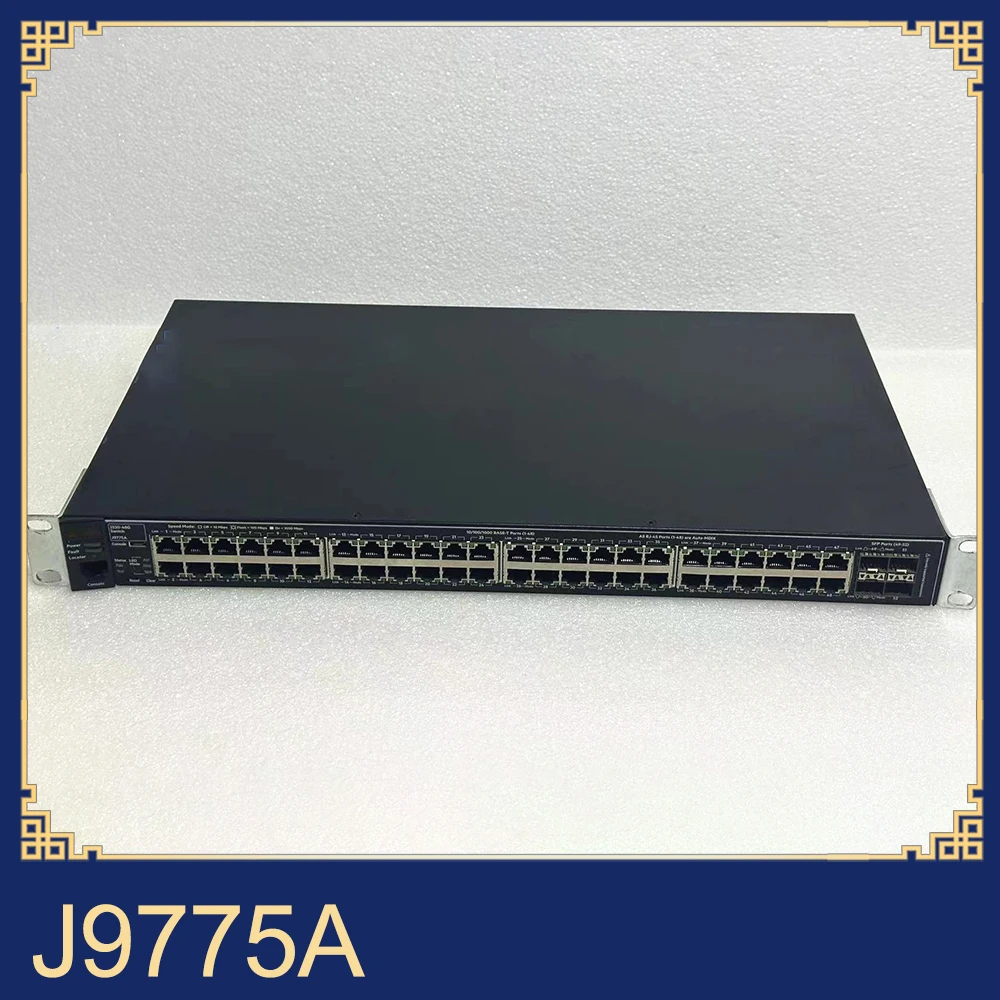 For ARUBA Anyitong 48-port Gigabit 4SFP Optical Network Management Switch J9775A