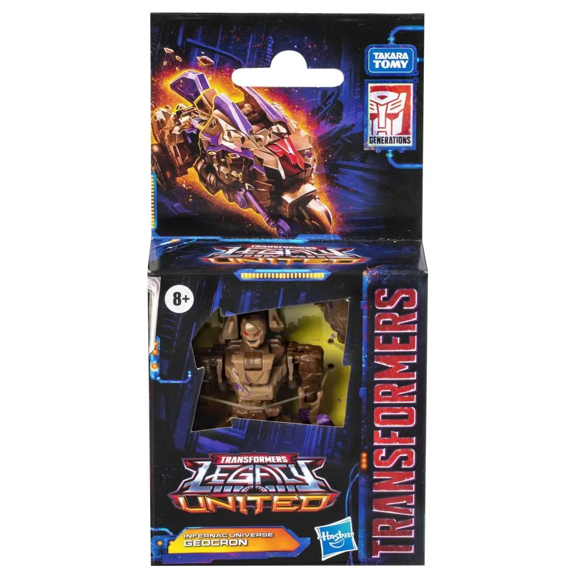 [In-Stock] Hasbro Transformers Legacy: United Core Class Infernac Universum Geocron Action Figures Anime Cadeau Verjaardagscadeau