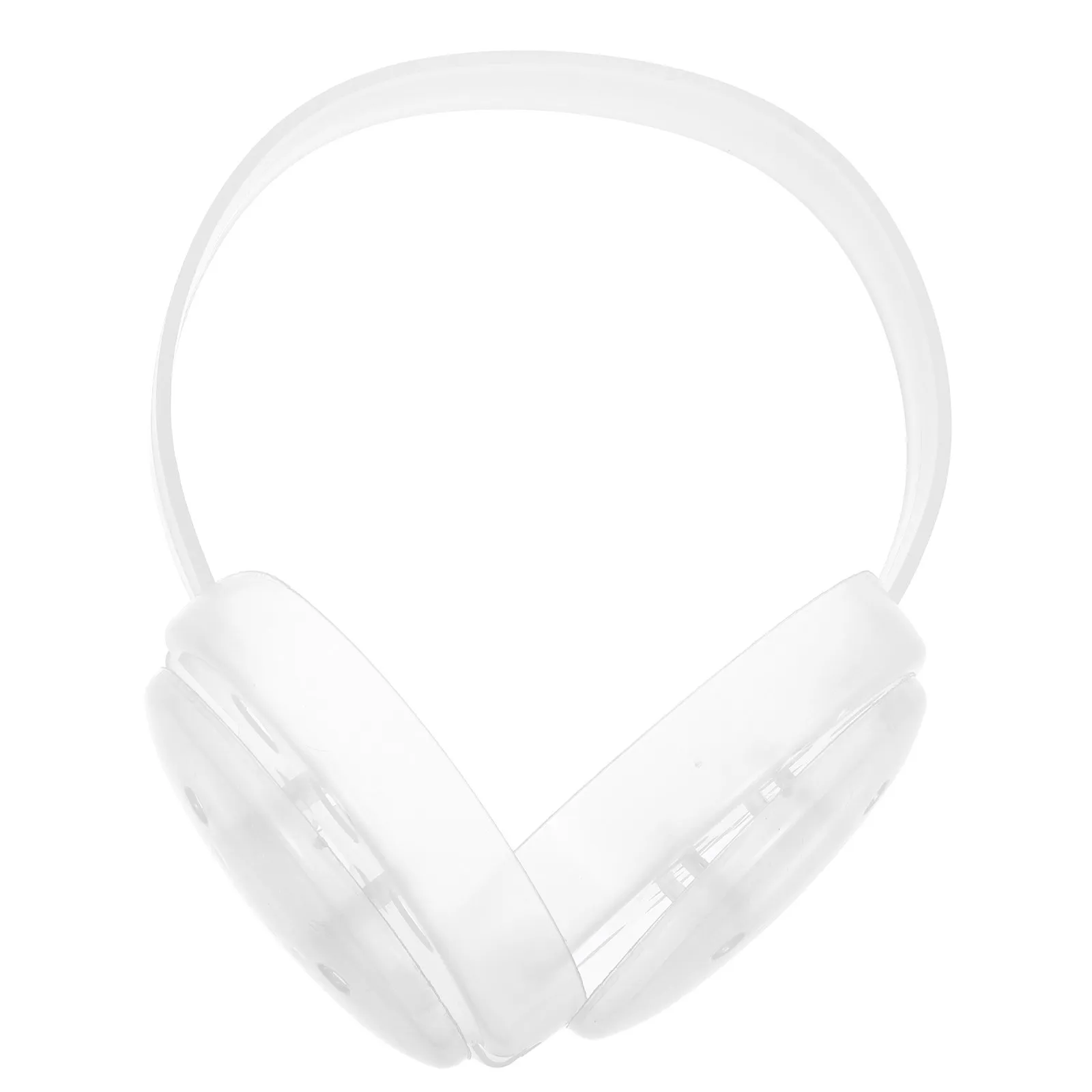 

4Pcs Foldable Earmuff Rack Plastic Frame for DIY Ear Warmer Making Winter Cold Weather Protection Organized Storage