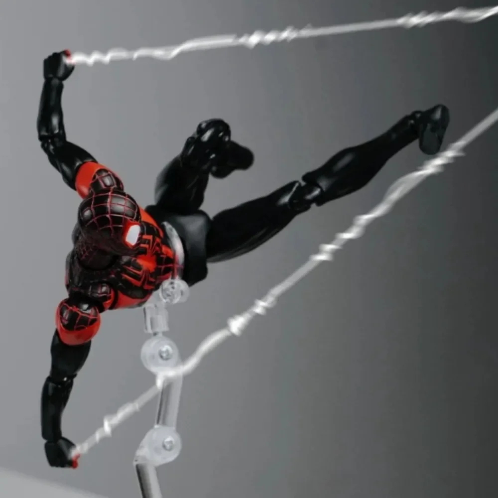 Ct Speelgoed Spiderman Mafex 092 S.H.Figuarts Spider Man Spider-Vers Miles Morales Anime Action Figure Collection Beeldje Model speelgoed