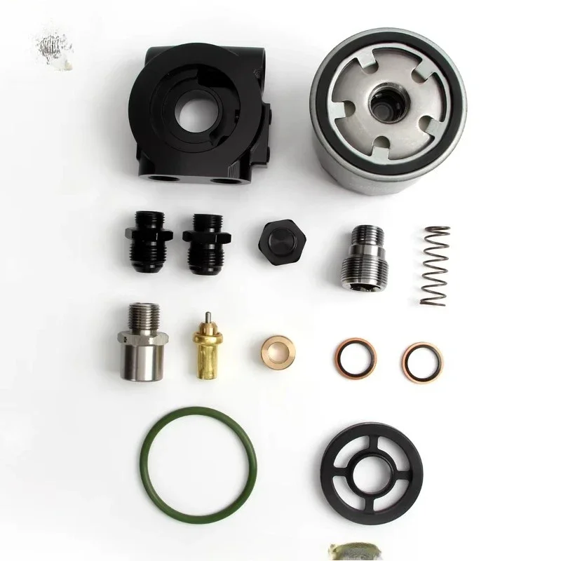 

VAG MK6 Golf EA888 Gen2 1.8T Thermostat Engine Oil Cooler Adapter New Condition Car Accessories for Cooling Systems-BB-OCA-107T