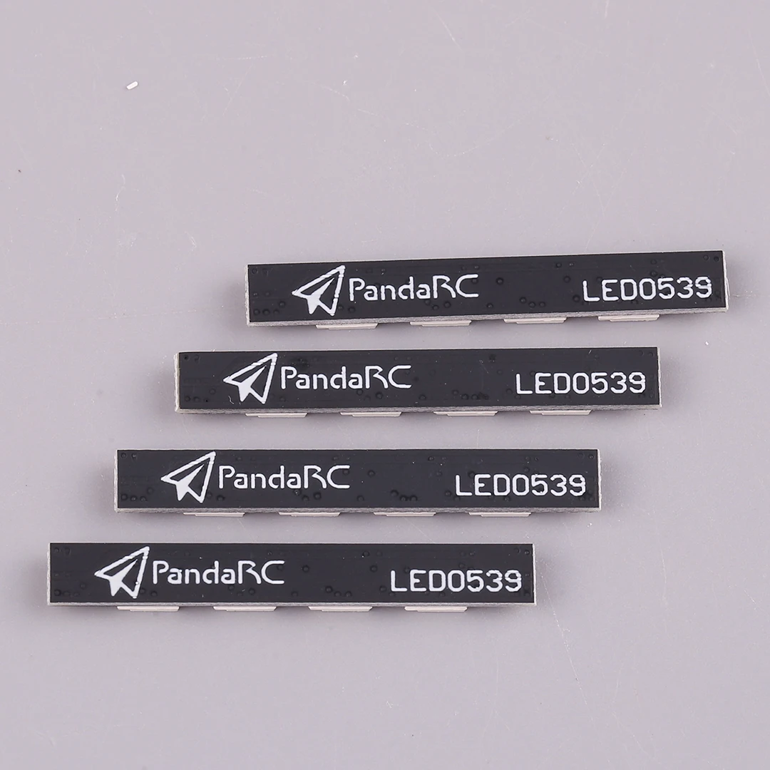 4 SZT. PandaRC Crossover Machine LED Lights Multi-Axis RGB Programmable High Brightness Compatible with F3 F4 F7 Flight Control